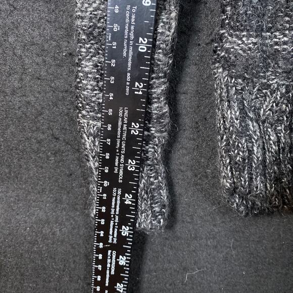 Calvin Klein Womens Sweater Multicolored Ombre Cowl Neck Mohair Wool Blend M - Picture 8 of 11